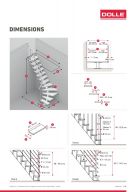 Indoor Modular Staircase Frankfurt - 90° Turn