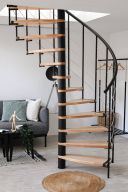 Space Saving Semicircular Staircase - Helios