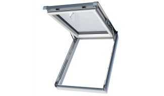 Top Hung Roof Window - OKPOL IGKV - White PVC + Flashing