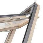 Παράθυρα Στέγης Άνω Άξονα (3/4)- Rooflite - Φυσικό Ξύλο + Στεγάνωση